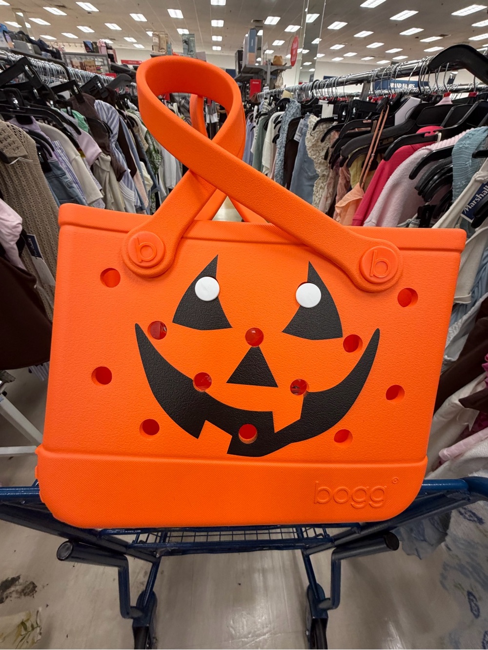 Halloween Mini Bogg Jack-O'-Lantern Tote Bag